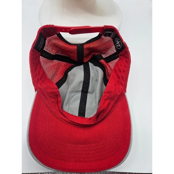St Louis Cardinals MLB ‘47 Brand Baseball‎ Cap Hat Gray Red Mesh Snapback OSFA - Picture 7 of 8